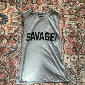 Savage Barbell tank